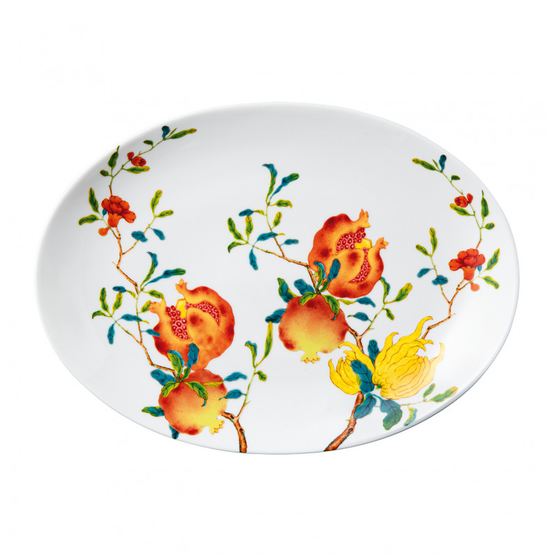 Oval platter 14.17 in (36 cm)