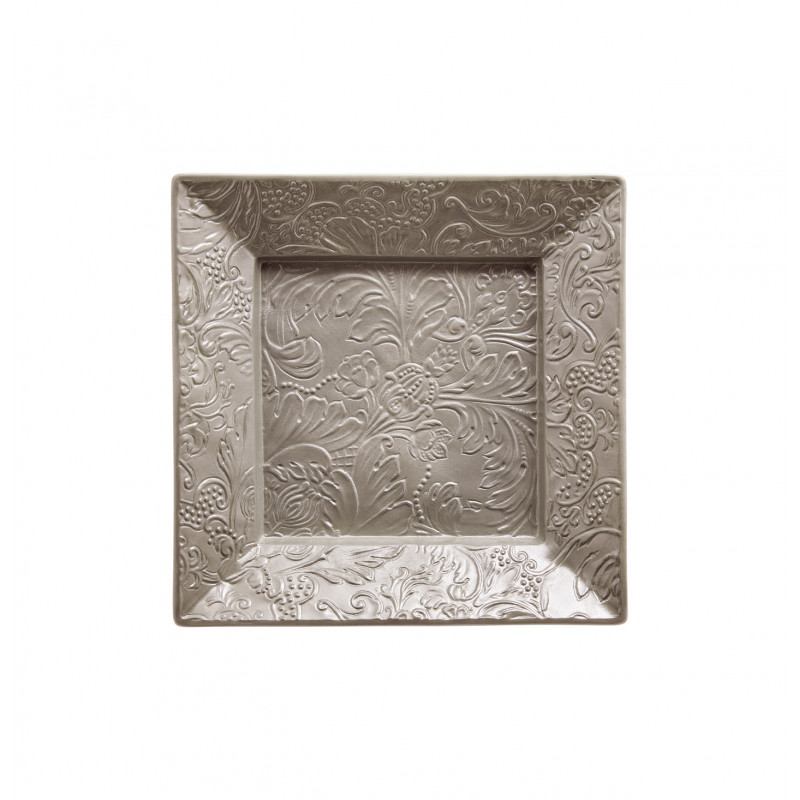 Square trinket tray 6.69 in with gift box (17 cm)