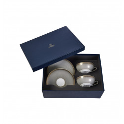 Gift box for 2 tea cups and saucers extra 7.44 oz (22 cl)